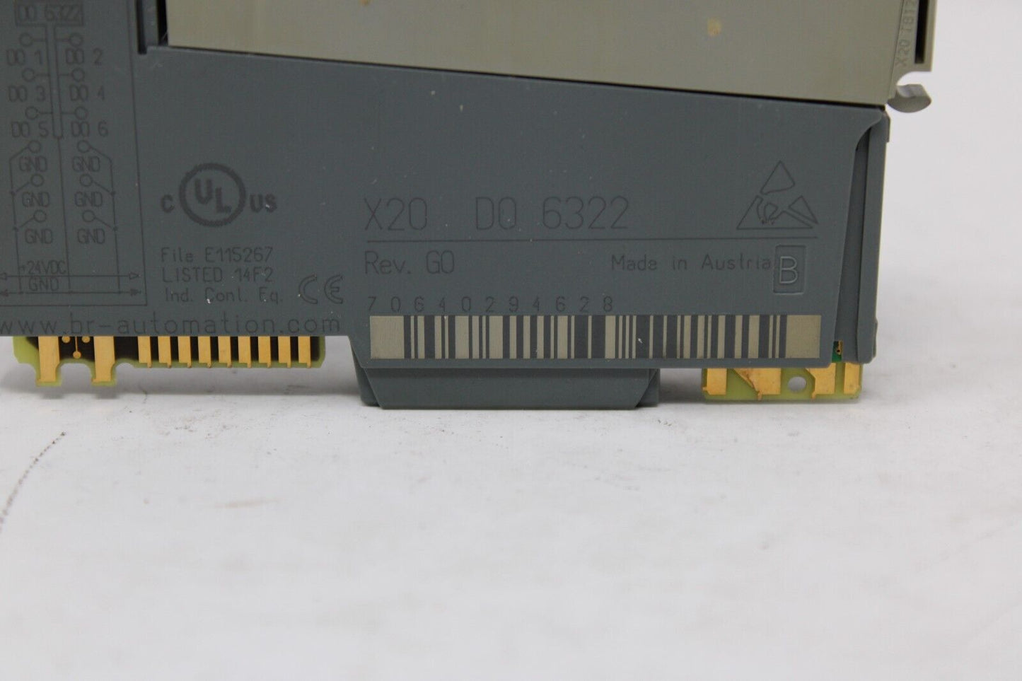 used B and R Automation X20 DO 6322 Digital Output - OMRON