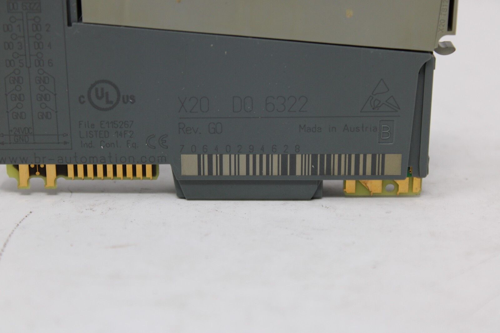 used B and R Automation X20 DO 6322 Digital Output - OMRON