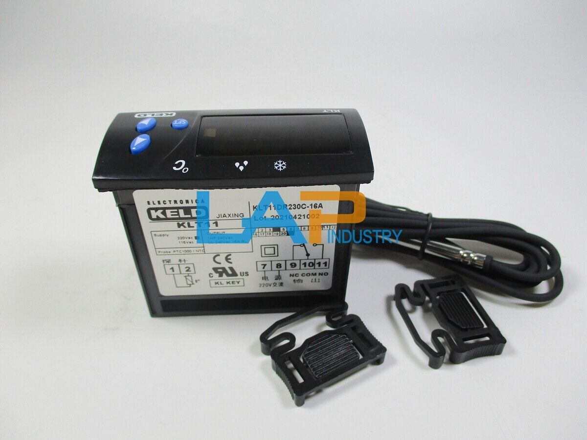 new For KELD KLT11/KLT11DR230C AC220V cooling and heating 16A temperature controller - KELD
