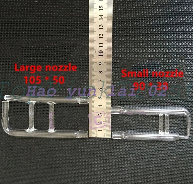 1PC Salt Mist Testing machine Salt Spray Test Nozzle Glass Nozzle 105*50/90*38