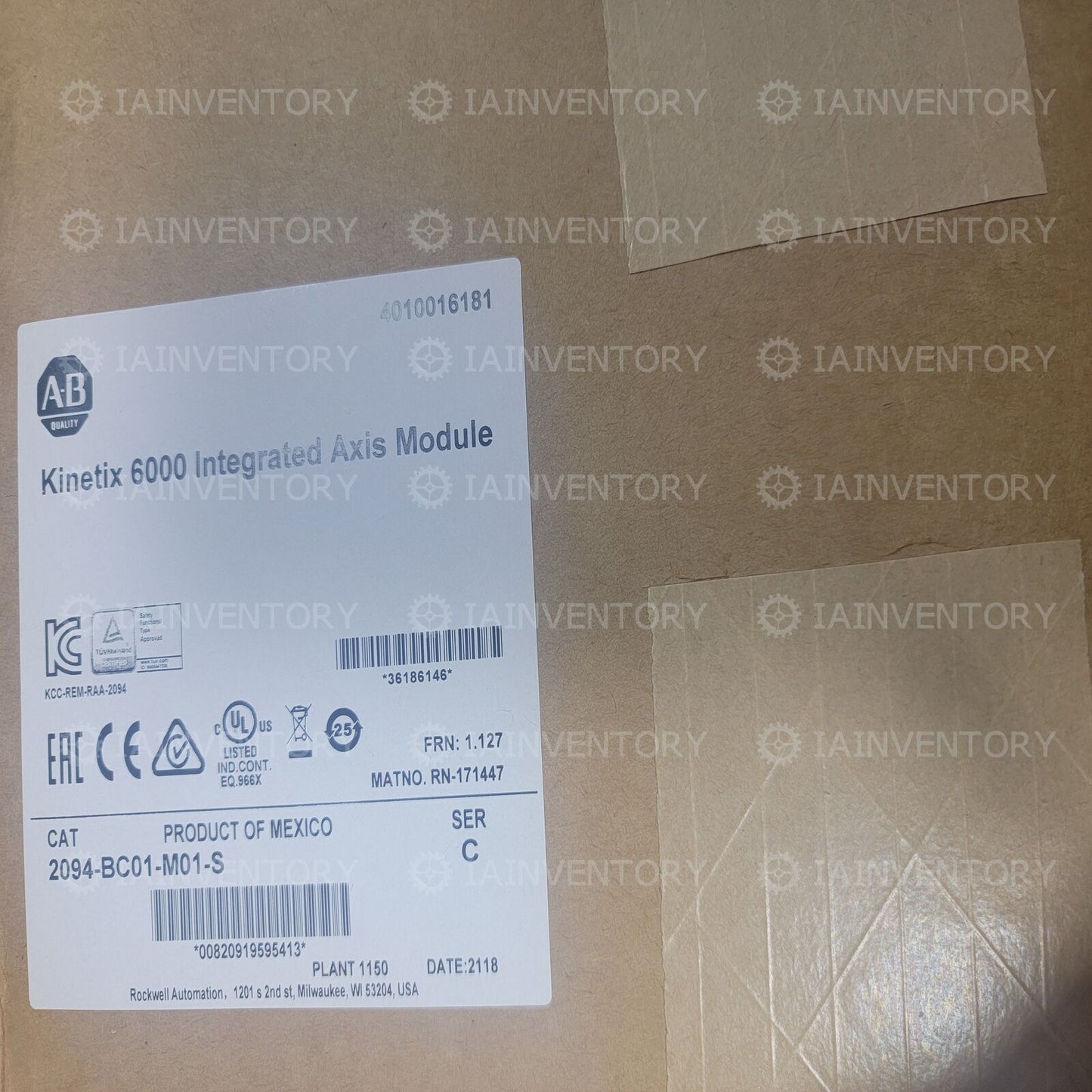 Allen-Bradley 2094-BC01-M01-S - ALLEN-BRADLEY
