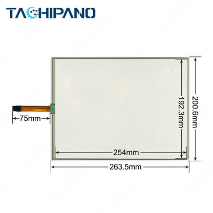 new For HT121A HT121A-NEOFS52 HT121A-ME Touch Panel Screen GLASS - KOEED