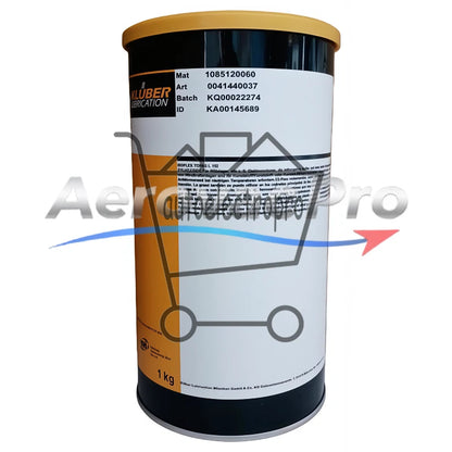 1Pcs KLUBER Lubrication ISOFLEX TOPAS L 152 Grease 1Kg ( 35.3 OZ) SAFE RELIABLE