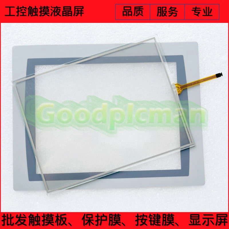 1Set For 2711P-T10C21D8S Touch Screen Glass + Protective Film 2711PT10C21D8S