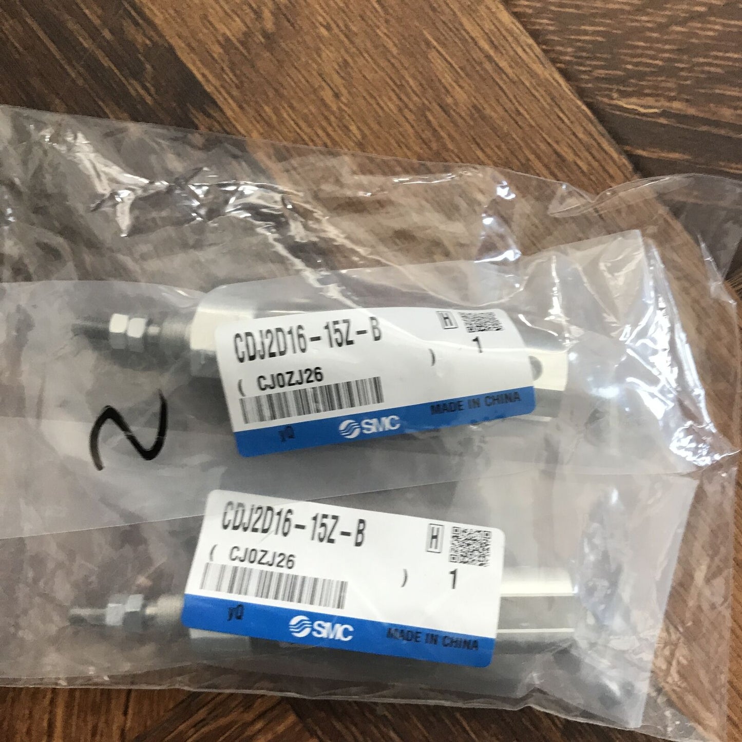 CDJ2D16-15Z-B Pneumatic Compact Air Cylinder - SMC