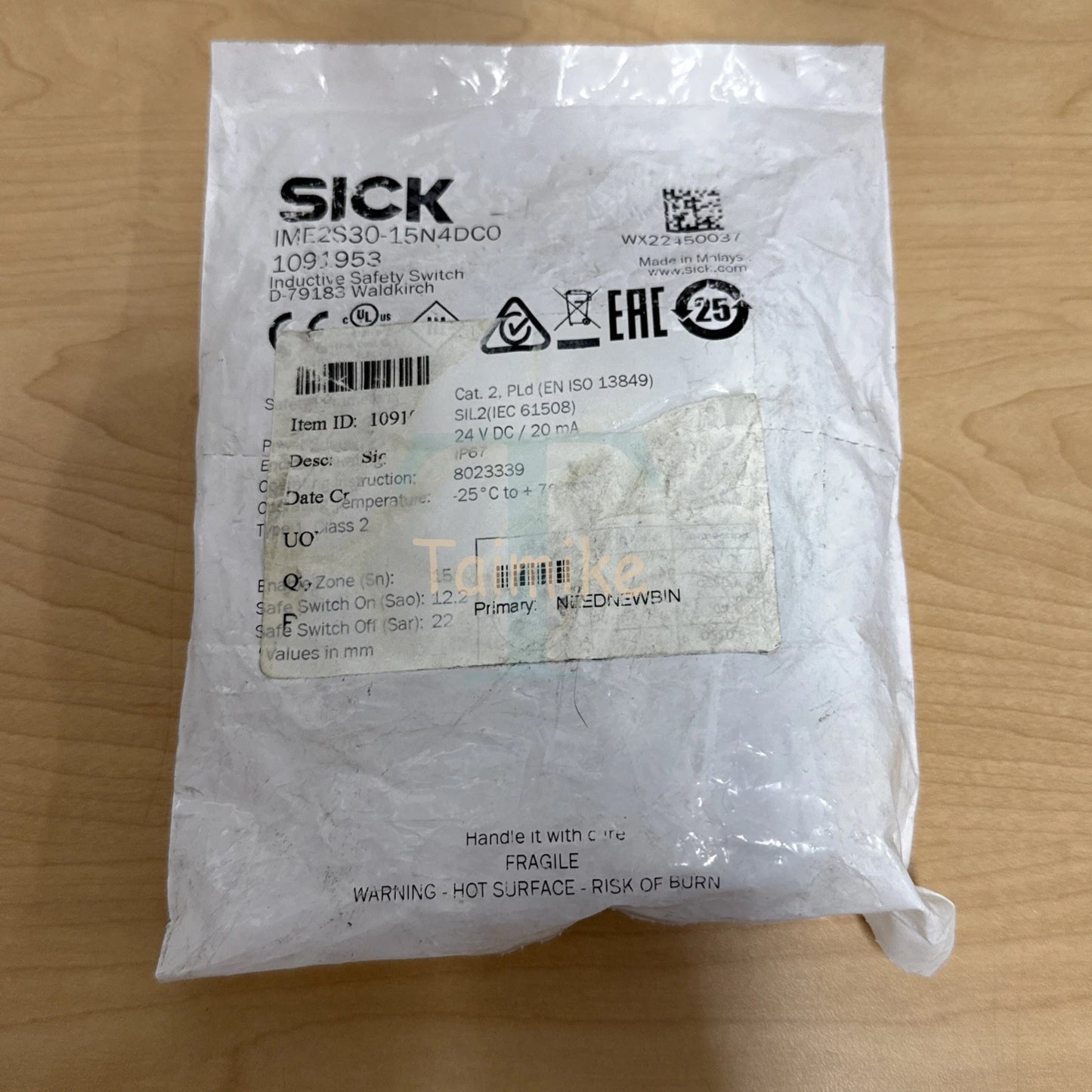 ! Sick IME2S30-15N4DC0 Non-Contact Inductive Safety Switch 1091953