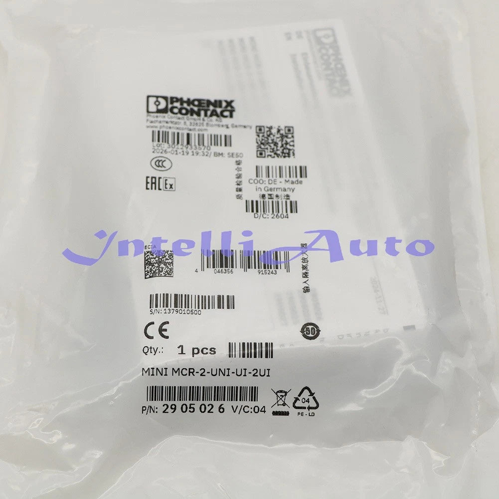 1PC Phoenix MCR-2-UNI-UI-2UI Contact Signal Duplicator 0-24mA 0-12V 2905026