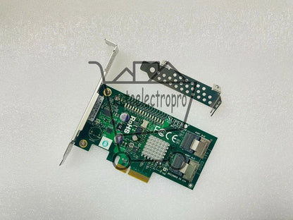 1PCS Supermicro AOC-SASLP-MV8 REV 1.01 PCI-E 8-Port SAS/SATA RAID Controller