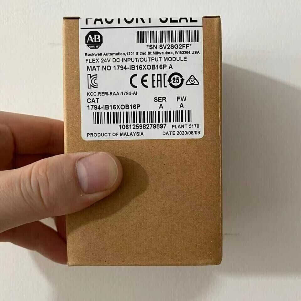 New Factory Sealed AB 1794-IB16XOB16P SER A 24V DC Input/Output PLC Module - KOEED