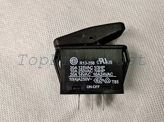 QTY:1PC SCI R13-258 10V 250V ON-OFF Red Lighted Switch 3feet
