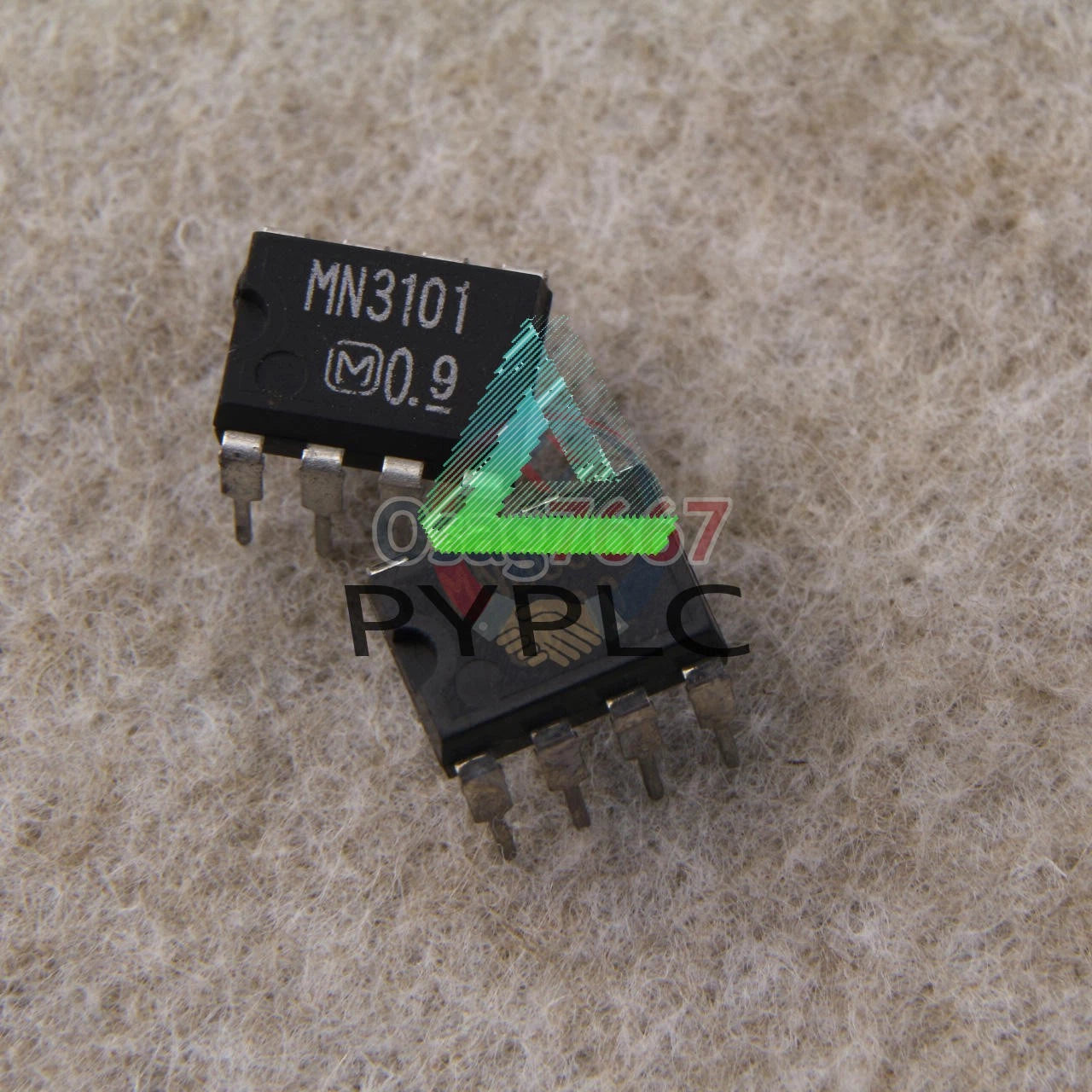 1pair MN3007&MN3101 PANASONIC DIP-8 Clock Generator/Driver IC