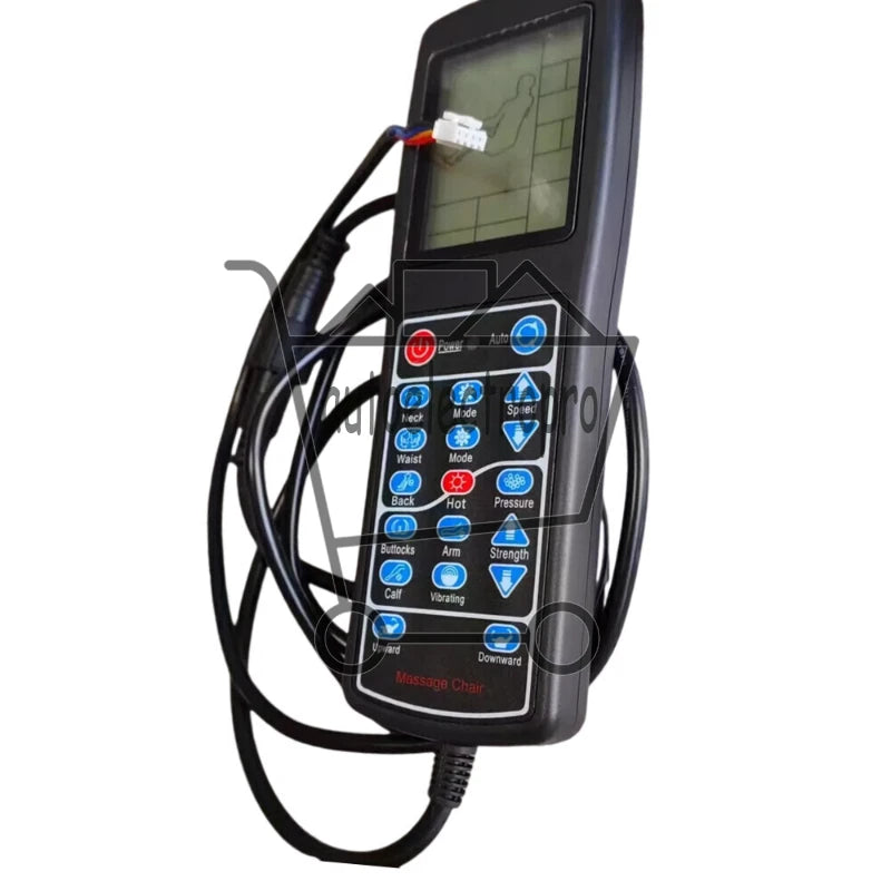 1Pcs 8-Key 4-Pin Massage Chair Remote 6806, Fit AM989 (with Control Panel)