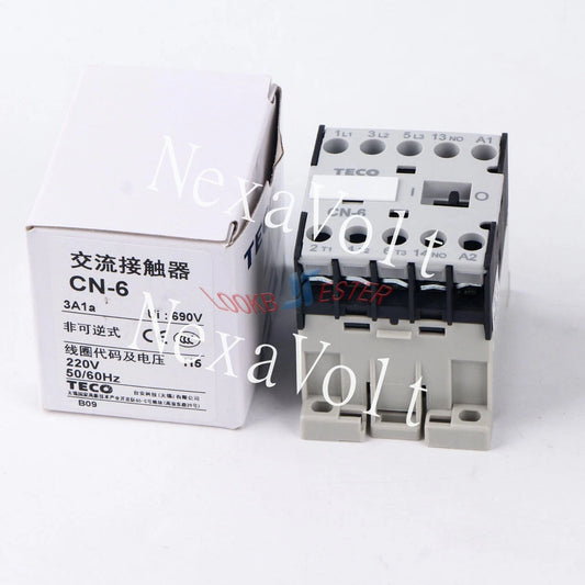 1PC TECO CN-6 220VAC Magnetic Contactors