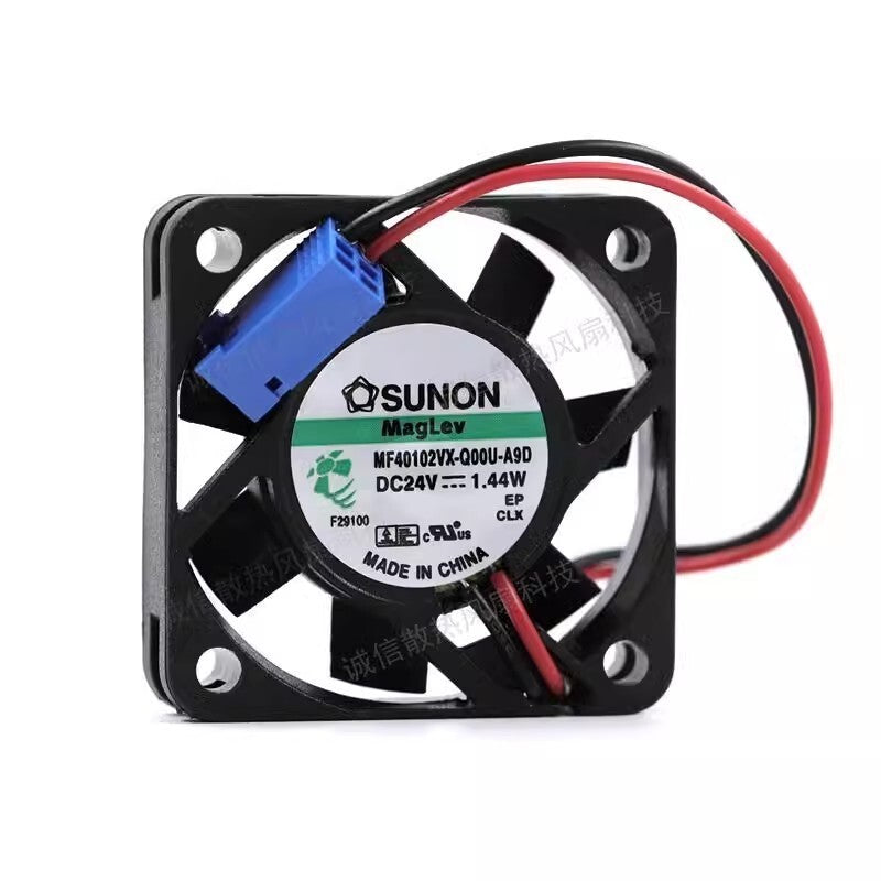 SUNON MF40102VX-Q00U-A9D DC24V 1.44W 40*40*10MM 2-Pin Inverter Mute Cooling Fan