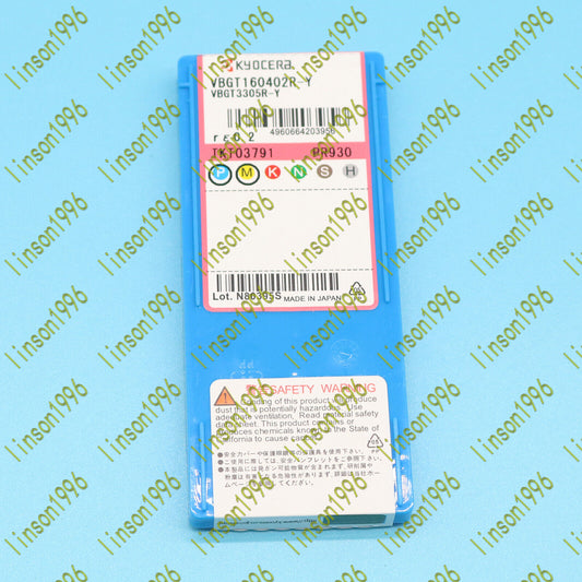 10PCS Kyocera VBGT160402R-Y CNC Blade Set - KYOCERA