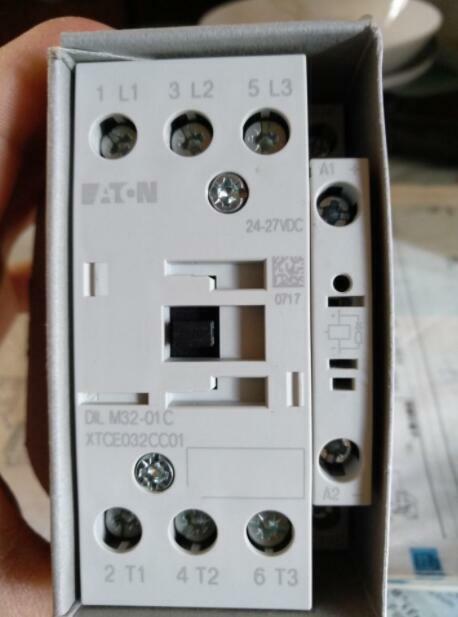 1PCS  Eaton Moeller DILM32-01C XTCE032CC01 DC Contactor 24-27VDC