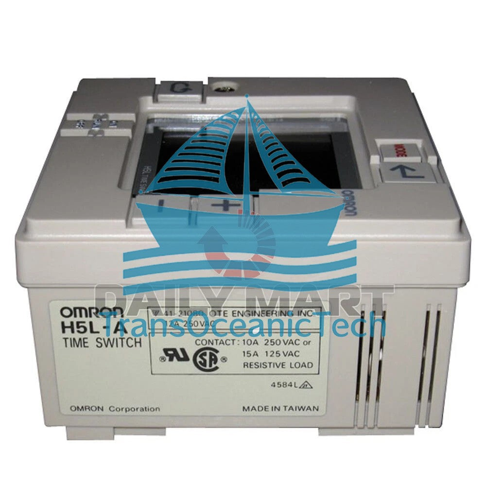 new OMRON H5L-A DIGITAL 24 HOUR TIMER SWITCH TIME DELAY RELAY