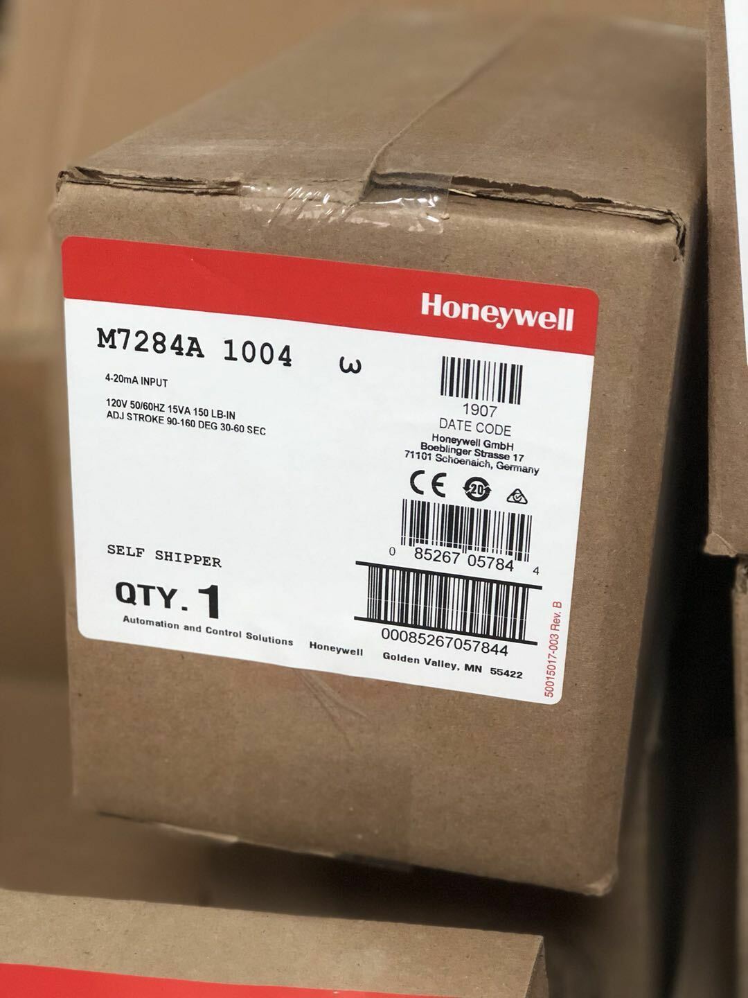 new  Honeywell Modutrol Motor M7284A-1004 M7284A1004 Honeywell