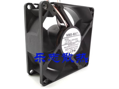 NMB-MAT 3112KL-05W-B69 8032 DC24V 0.28A 8CM 3-Wire Inverter Cooling Fan