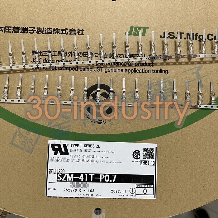 1000pcs Terminal Connector SZM-41T-P0.7 JST Connector Pin Terminal - JST