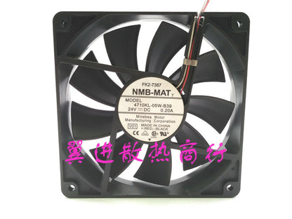 1pcs NMB-MAT 4710KL-05W-B39 24V 0.20A 12 cm inverter cooling fan