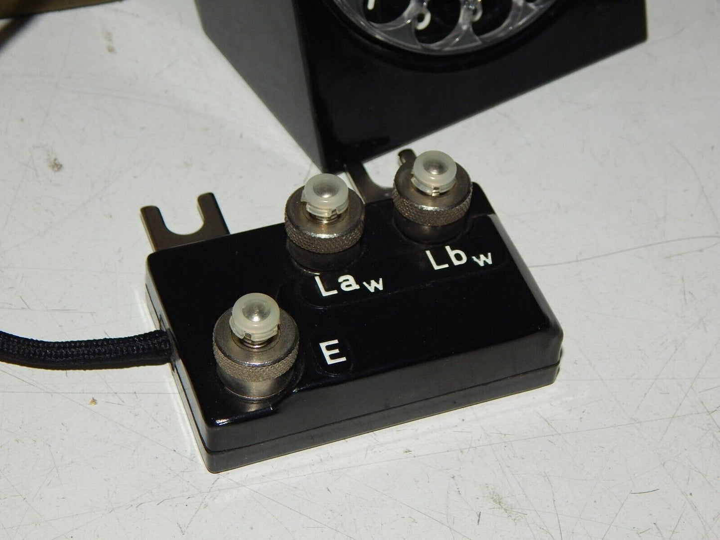 used BW Bund rotary dial for field telephone - BUND