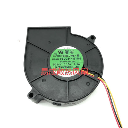 SERVO FBDC24H4S-702 DC24V 0.36A 8.5W 9733 3-Wire Cooling Fan