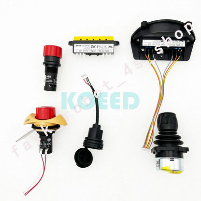 For ABB 3HAC028357-001 DSQC679 IRC5 Teach pendant Switch/joystick/USB assy parts