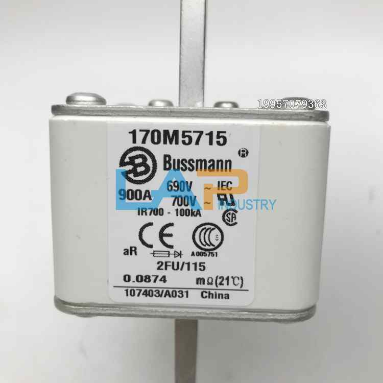 Bussmann Fuse 170M5715, 900A, 690V - Reliable Circuit Protection - BUSSMANN