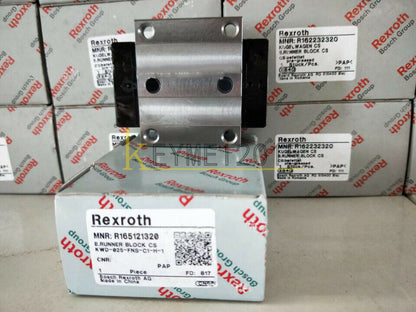 new ONE REXROTH R165121320 rail carriage bearings - REXROTH