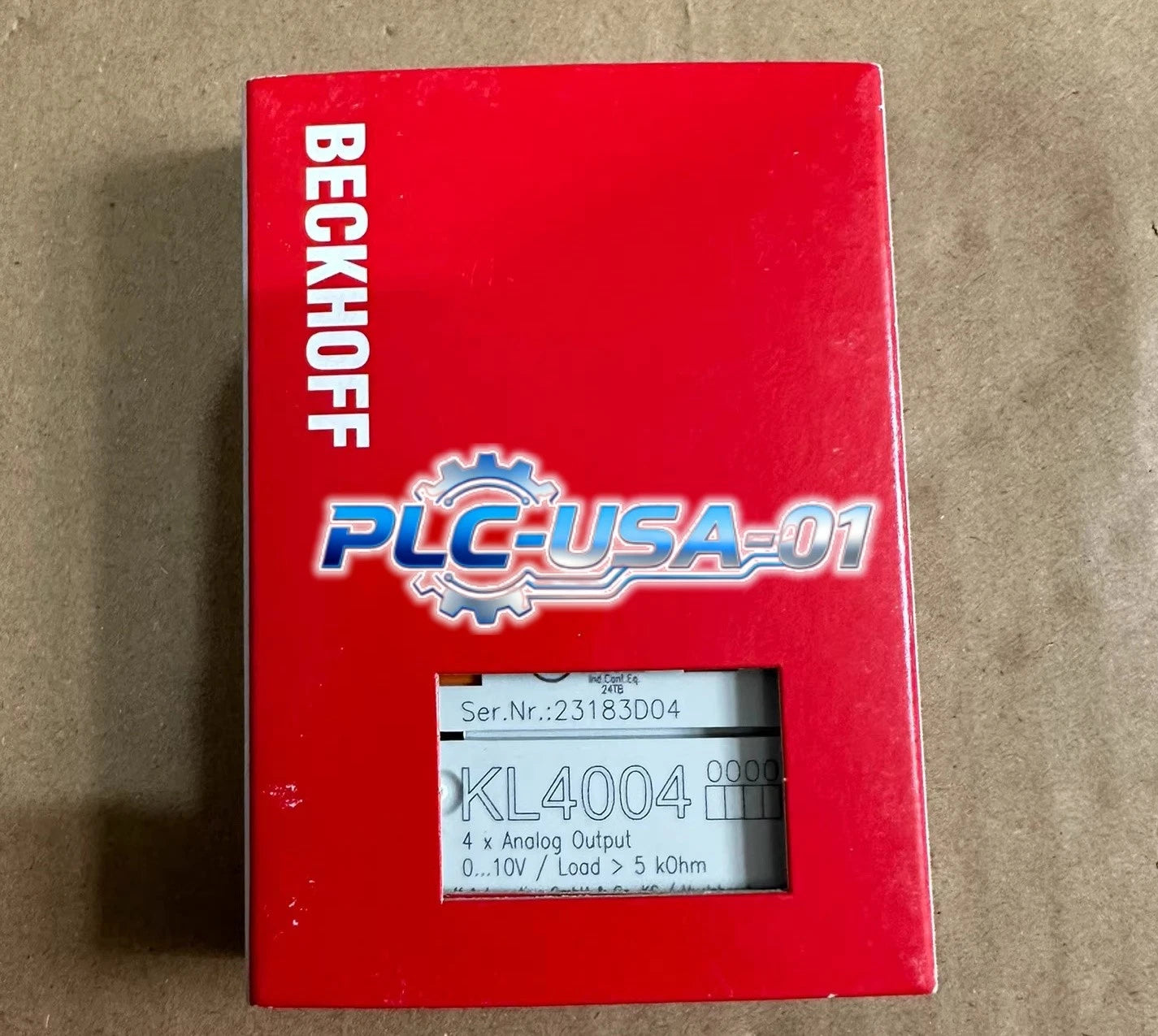KL4004 1PCS BECKHOFF KL4004 PLC Module Fast Shipping