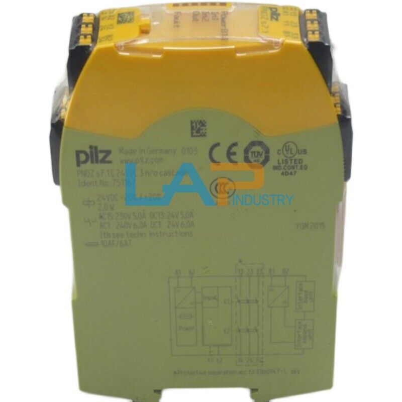 New PILZ PNOZ S7.1C Safety Relay 24VDC 3n/o - Model 751167 - PILZ