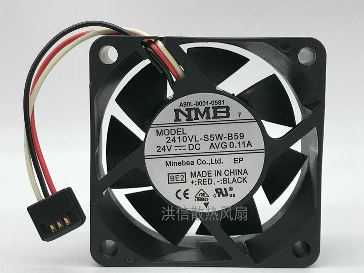 1pcs A90L-0001-0581 2410VL-S5W-B59 24V 6025 for Fanuc fan