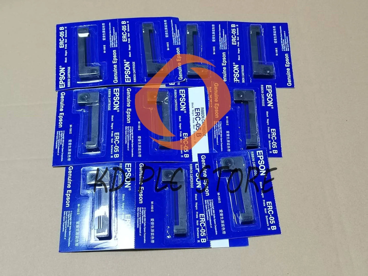10pcs For Epson ERC 05 B Ribbon Cartridge For M-150II Dot Matrix Printer
