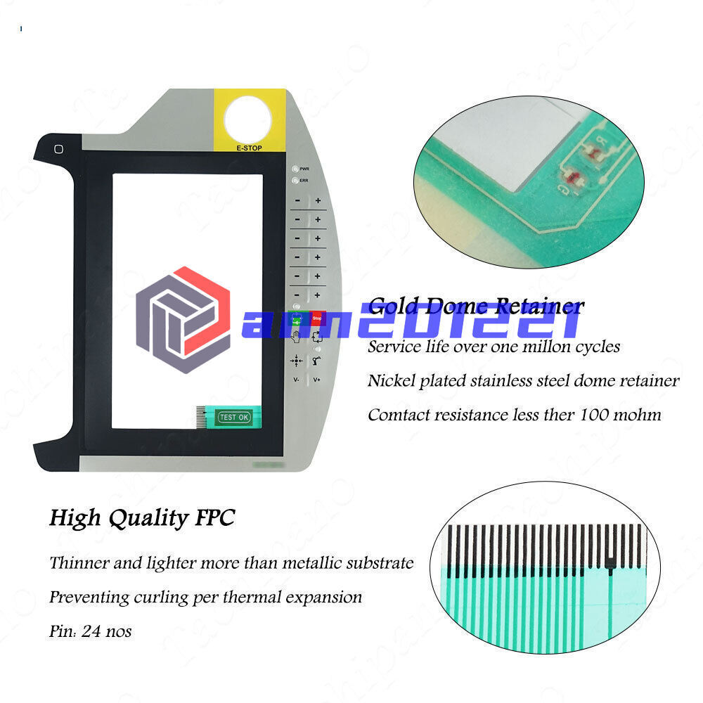 KEBA Touchscreen Panel AT-4041 Linz for KeTop T70-rqa-AKO-LK with Keypad Switch - KEBA
