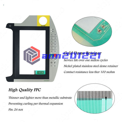 KEBA Touchscreen Panel AT-4041 Linz for KeTop T70-rqa-AKO-LK with Keypad Switch - KEBA