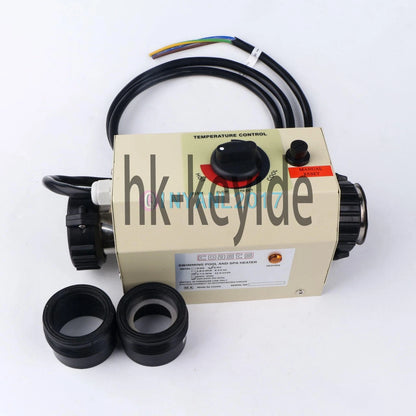 Electric Swimming Pool Heater SPA Water Bath Hot Tub Thermostat Heater 3KW B-M3