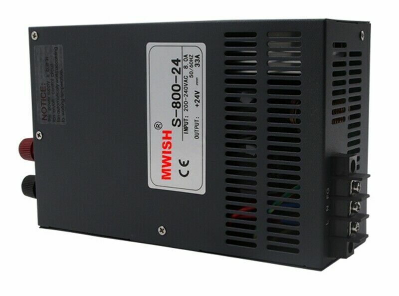 new ONE  Meanwell Power Supply S-800-24 24V 33A