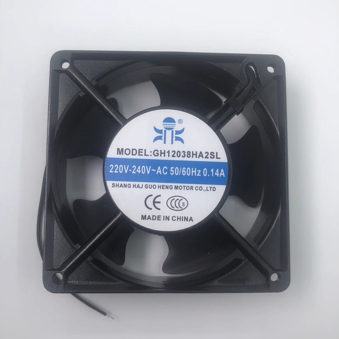 1PCS GH12038HA2SL AC220V-240V 0.14A 12CM AC Axial Fan