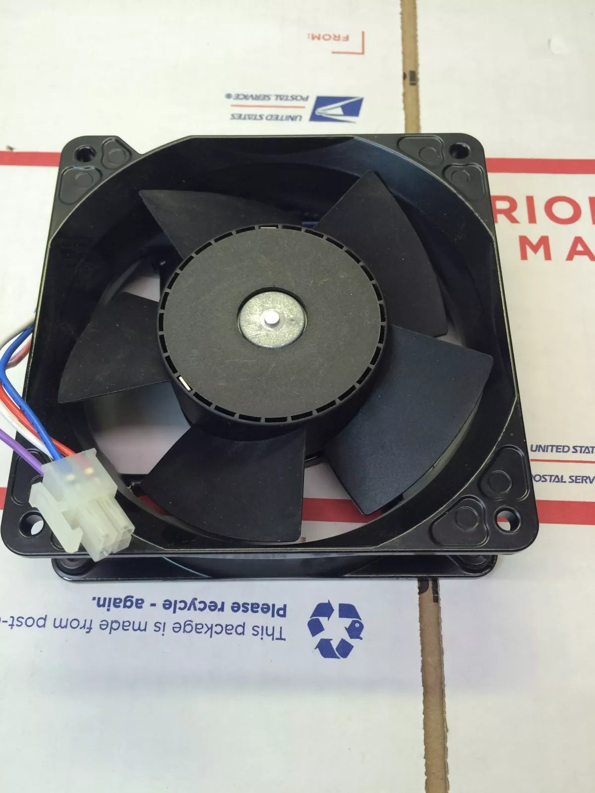 4118N/2H8P DC48V 2.5A 120W 120x120x38mm 4wire cooling fan NIB - KOEED