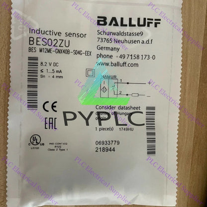 BES02ZU BALLUFF BES M12ME-GNX40B-S04G-EEX Inductive Standard Sensors 8.2VDC