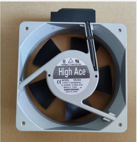 1PC Sanyo 109-604 Cooling Fan 115V 0.39/0.31A