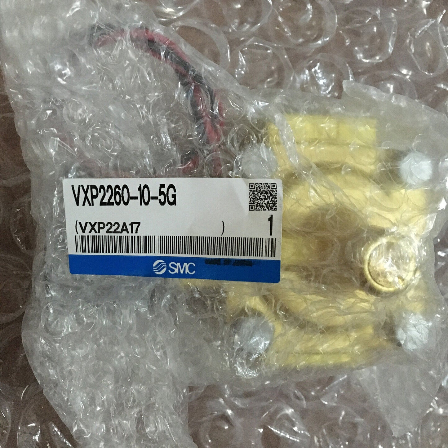 New ONE SMC Pilot Solenoid Valve VXP2260-10-5G - SMC