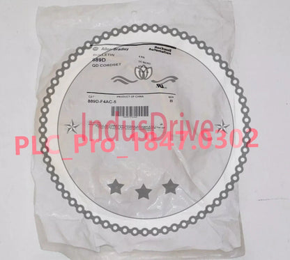 1PCS Allen-Bradley 889D-F4AC-5 Cordset 4Pin Female Straight 5m 22AWG