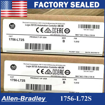 Allen Bradley SER B GuardLogix 5572S Controller 4MB US AB - ALLEN BRADLEY