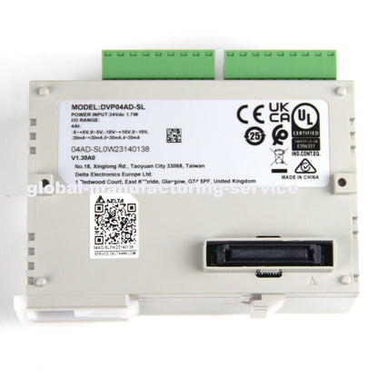 Delta DVP04ADSL - High-Speed Analog Input Module - 1 Piece - DELTA
