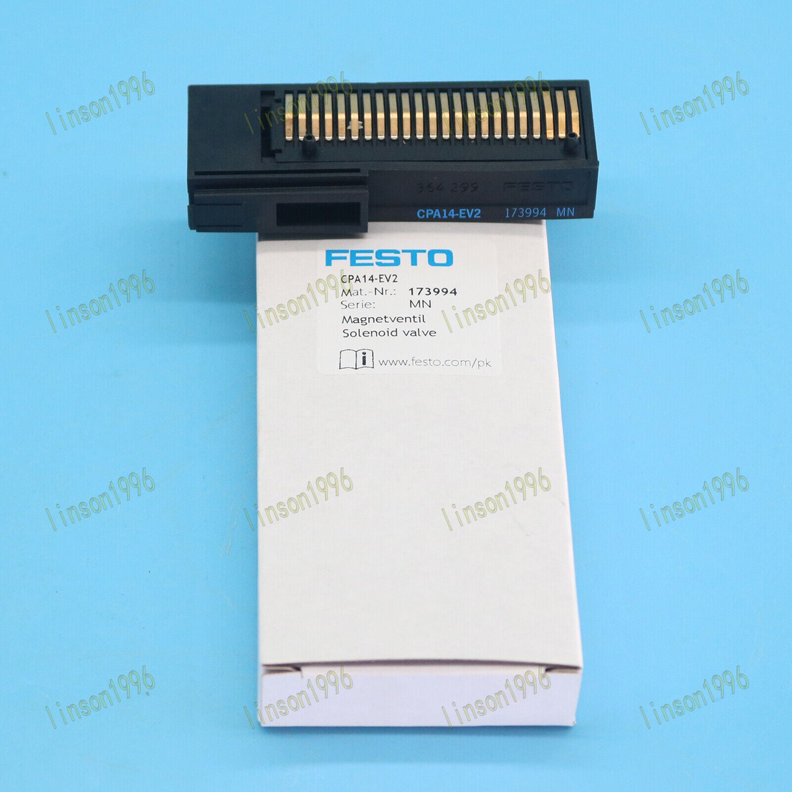 FESTO CPA14-EV2 Solenoid Valve, Industrial Control, High Precision, 0.5-1.5 Bar, -20°C to 125°C - FESTO