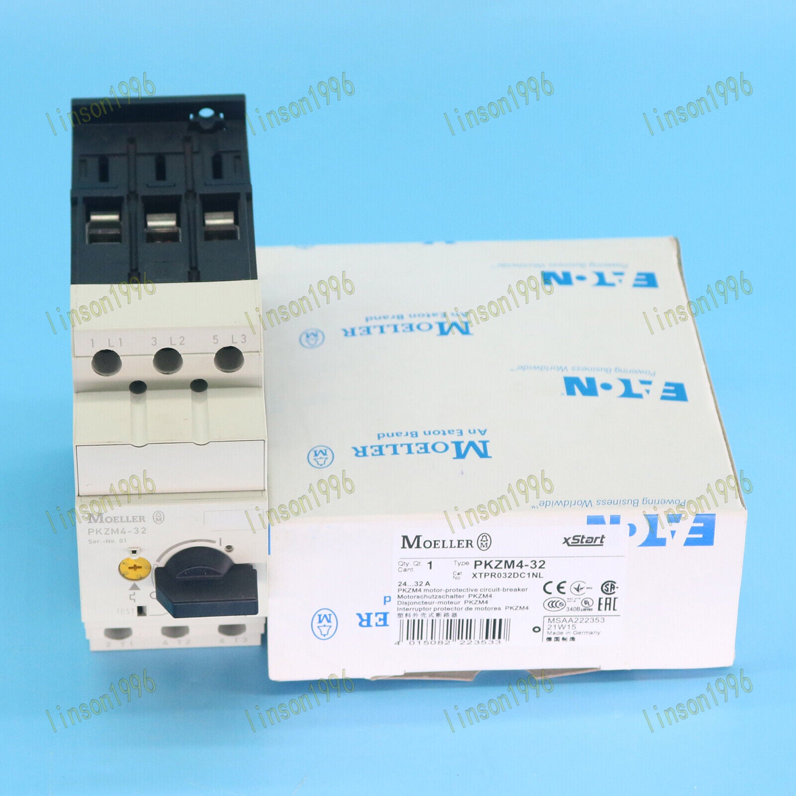 new 1PC  EATON Moeller PKZM4-32 Circuit Breaker EATON