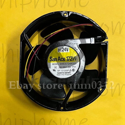 1PCS SANYO 9WE5724K505 24V 1.3A Inverter Cooling Fan