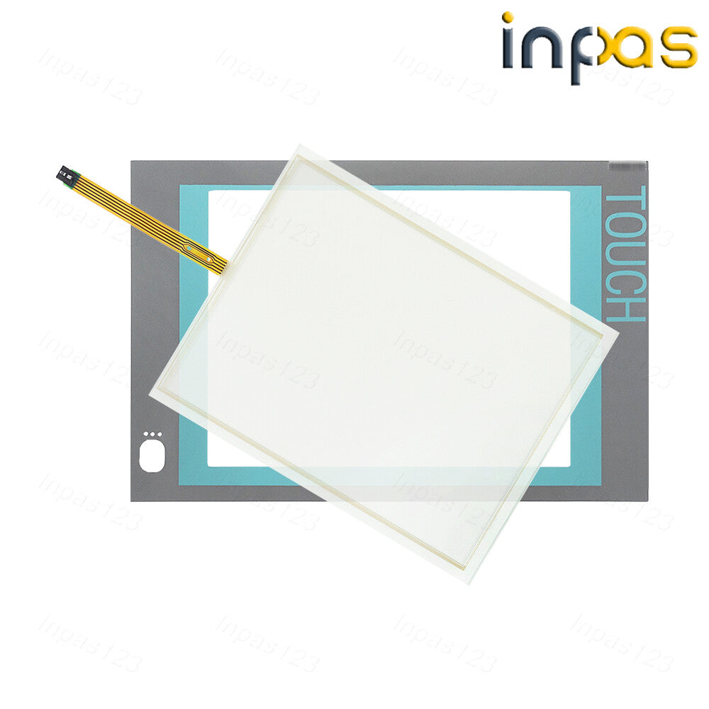 new For 6AV7843-0BF10-0CB0 6AV7 843-0BF10-0CB0 Touch screen glass +Protective flim